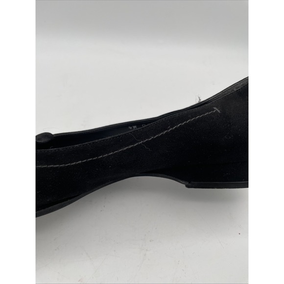 Stuart‎ Weitzman Shoes Womans Black Suede Slip on size 8.5 Spain Comfort Shoes - Picture 9 of 12